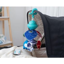 KioKids Móvil Musical para Carrito Bebé El Espacio con Control Remoto, 109 Melodías, Luz y Figuras Colgantes +0 Meses