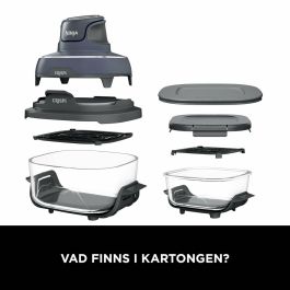 Ninja Freidora sin Aceite Portátil CRISPI NIN0622356307741 Recipientes 1,4 L y 3,8 L 1700 W Azul 4 Programas