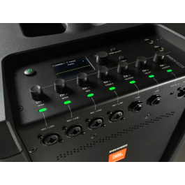 JBLPRO PRX-ONE Columna Amplificada Todo en Uno con Mezclador Digital de 7 Canales y DSP Profesional