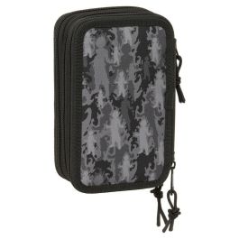 SAFTA Plumier Dragon Ball Triple 37 Piezas con Goma, Lápiz, Bolígrafos, Rotuladores y Colorines