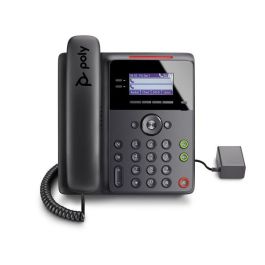HP Poly Edge B30 Teléfono IP con PoE - Audio de Calidad y Diseño Elegante, Teclas Iluminadas, Fácil de Usar