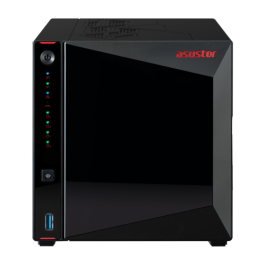Asustor AS5404T Nimbustor 4 Gen2 Servidor NAS Cuatro núcleos 2,0 GHz 4 GB DDR4 2 x 2,5 GbE 4 bahías