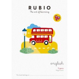 Rubio Cuaderno inglés 6 años Beginners para 1º Primaria: Phonics, Familia, Animales, Números, Cuerpo, Ropa, Casa, Comida Precio: 3.79000024. SKU: B1EZJ878N4