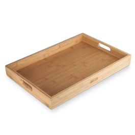 Quttin Bandeja de Bambú 40 x 27 x 4.6 cm (6 Unidades)