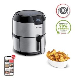 MOULINEX EZ401D10 Easy Fry Digital, Freidora sin aceite, Capacidad XL 4.2 L, Pantalla táctil, 8 menús preprogramados, Apagado automático Precio: 123.95000057. SKU: S7113512