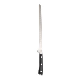 Masterpro Cuchillo Jamonero de Acero Inoxidable 25,4 cm, Hoja Larga Flexible para Corte Fácil, Mango Ergonómico, Apto Lavavajillas