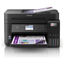 Epson ET-3850 Impresora Multifunción EcoTank 3 en 1, A4, Wi-Fi, ADF, Duplex, Inyección de Tinta, Color, 4800 x 1200 DPI