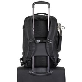 Rivacase Tegel 8465 Mochila casual para portátil 17.3" negra de poliéster ECO-FRIENDLY RPET unisex