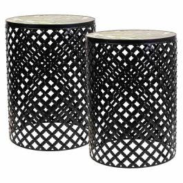 Soporte para Maceta Alexandra House Living Negro Hierro Azulejo 38 x 50 x 38 cm 2 Piezas Precio: 93.49999967. SKU: B1J4XS3JNX