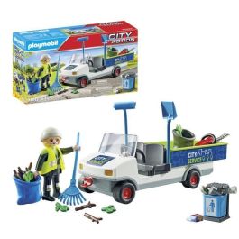 Limpieza Urbana Con Coche Eléctrico 71433 Playmobil Limpieza Urbana Con Coche Eléctrico 71433 Playmobil