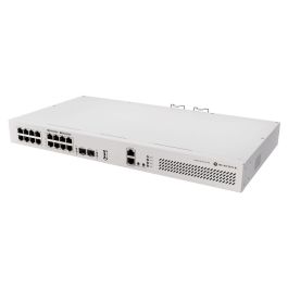 MIKROTIK CRS418-8P-8G-2S+RM Cloud Router/Switch L2/L3 Gigabit Ethernet 16 Puertos PoE 1U Montaje en Rack
