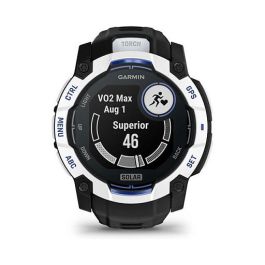 Garmin Instinct 3 Solar GPS Reloj Inteligente para Deporte 50mm Blanco Unisex con Carga Solar y GPS