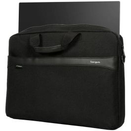 Targus GeoLite Funda Slip Case para Portátil 14" Negro, Resistente al Agua, Asa, Correa Hombro, Bolsillo Frontal, Reciclado