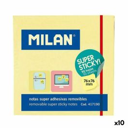 Notas Adhesivas Milan Amarillo 76 x 76 mm (10 Unidades) Precio: 8.59000054. SKU: S8422230