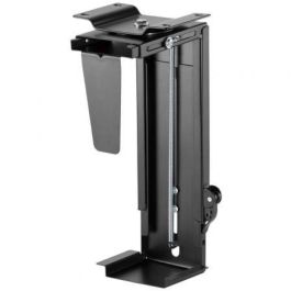 Aisens Soporte Giratorio para CPU Debajo de Escritorio con Altura Personalizable y Mango de Bloqueo Fácil