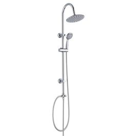 ROUSSEAU Columna de ducha sin grifo Dunedin cromo ROUSSEAU Columna de ducha sin grifo Dunedin cromo