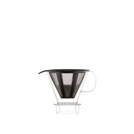 Bodum BOD0699965445553 Cafetera MELIOR con filtro de malla permanente de acero inoxidable, 5 tazas, 0.6 L