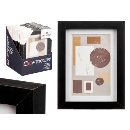 Portafoto Pared Madera Paspartu 10X15Cm Negro Giftdecor (24 Unidades) Precio: 44.5000006. SKU: B13ZX7JPDH