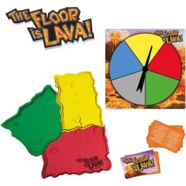 Goliath Juego Floor Is Lava - Saltar la Lava. Juego de Mesa de Equilibrio con 27 Tarjetas de Desafío y 25 Piedras de Seguridad. Edad +5 Años. Goliath Juego Floor Is Lava - Saltar la Lava. Juego de Mesa de Equilibrio con 27 Tarjetas de Desafío y 25 Piedras de Seguridad. Edad +5 Años.