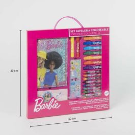 Conjunto de papelería coloreable barbie 30.0 x 30.0 x 2.5 cm Conjunto de papelería coloreable barbie 30.0 x 30.0 x 2.5 cm