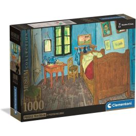 CLEMENTONI Puzzle Bedroom in Arles Van Gogh Museum 1000 piezas