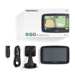 Tomtom GO Essential Navegador GPS 5 Pulgadas Bluetooth Mapas Europa Tráfico Toda la Vida Actualizaciones Wi-Fi