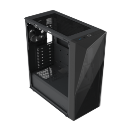 Cooler Master CMP 520L Midi Tower Negro CP520-KGNN-S03 - Compatible con ATX, micro ATX, Mini-ITX, Ventana Lateral, Gestión de Cables