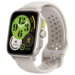 Amazfit Cheetah Square Smartwatch Reloj Inteligente - Pantalla AMOLED 1.75", GPS, Batería 8 Días, 37g, Resistencia Agua 5 ATM, Champagne