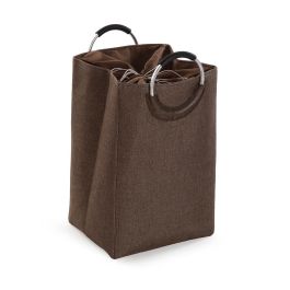 Cesto para la Ropa Sucia Versa Marrón Aluminio Polipropileno EVA 36 X 55 X 30 CM