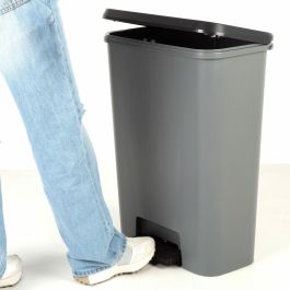 Cubo de basura Curver Gris oscuro Plástico 50 L (5 Unidades) Cubo de basura Curver Gris oscuro Plástico 50 L (5 Unidades)
