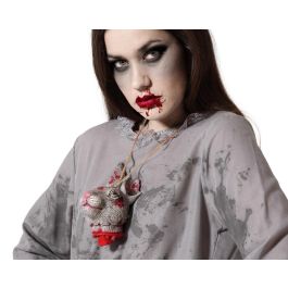 Collar Terrorífico Con Cabeza De Conejo Ensangrentada 47 cm, Diseño Siniestro y Provocador para Disfraces de Terror, Asesinos o Conejos Zombis Precio: 1.79000019. SKU: B1AFYWMV35