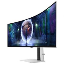 Samsung Odyssey OLED G9 S49DG934SU Monitor Gaming Curvo 49" Dual QHD OLED 240Hz 0.03ms Compatible G-Sync Regulable Altura
