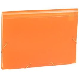 Carchivo Clasificador Acordeón Folio 13 Departamentos con Goma PP Polipropileno Translúcido Naranja Precio: 4.49999968. SKU: B1K6LRQGM4
