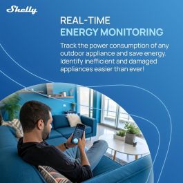 Shelly Enchufe Smart Plug S Gen 3 Exterior Blanco