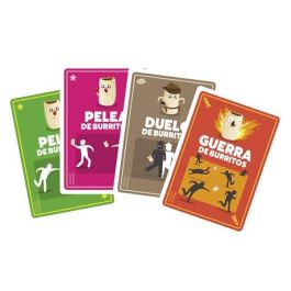 Asmodee Juego Throw Throw Burrito Combinación de Juego de Cartas y Balón Prisionero Edad Mínima 7 Años