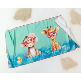 KioKids Toalla de Playa y Piscina Microfibra Secado Rápido Absorbente Niños Estampado Animales Turquesa 75x150 cm con Bolsa Transporte KioKids Toalla de Playa y Piscina Microfibra Secado Rápido Absorbente Niños Estampado Animales Turquesa 75x150 cm con Bolsa Transporte Precio: 7.95000008. SKU: B12CYQXEYS
