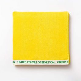 Toalla de playa 160x90cm 450 g/m² amarillo benetton