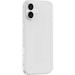eSTUFF Funda TPU Infinite Vienna para iPhone 16 Transparente - 100% Plástico Reciclado Certificado GRS