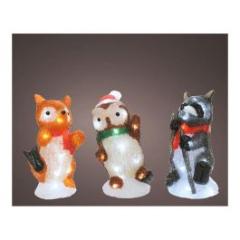 Figuras de animales acrilicas led para exterior 13x10x24cm 20 leds modelos surtidos Precio: 15.49999957. SKU: S7912909