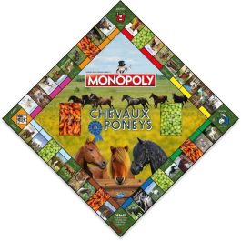Winning Moves WIN5036905047722 Monopoly Caballos y Ponis Juego de Mesa