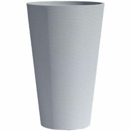 Garden Id 02041529 Maceta alta Green Care Sense Tall azul piedra 55 cm, 10 años garantía, 100% reciclado, UV y heladas.