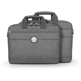 Port Designs POR3567044007015 Bolsa de laptop para portátiles de 15.6 pulgadas Yosemite Eco, color Gris, fabricada con 62% materiales reciclados.