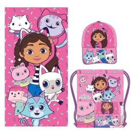 Cerdá Gabby's Dollhouse Toalla Set Saquito infantil para niños +3 años - Color Rosa Precio: 16.00104. SKU: B1AJV8G5BS
