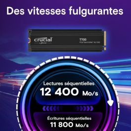 Crucial CT2000T700SSD5 T700 Unidad de Estado Sólido Interna 2 TB PCI Express 5.0 NVMe