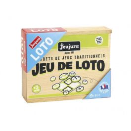 JEUJURA Loto Game - Caja de madera