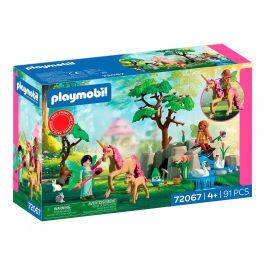 PLAYMOBIL Hadas De Excursión 72067 - Set de Juego con Unicornios, Animales del Bosque y Figuras de Hadas para Niños +4 Años Precio: 34.9932. SKU: B18YMKNGJA