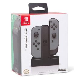 Power A 1501406-02 Estación de Carga Joy-Con para Nintendo Switch - Carga hasta 4 Mandos