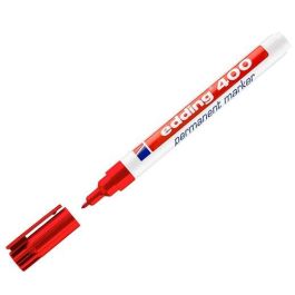 Edding Marcador Permanente 400 Rojo Trazo Fino 1mm Resistente Agua Vidrio Metal Plástico Papel Cartón Precio: 2.50000036. SKU: B12HBNFRZQ