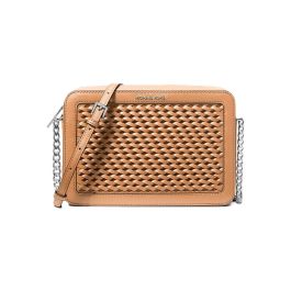 Bolso Bandolera Michael Kors 35T5STTC3Y-PEANUT Marrón 24 x 16 x 5 cm Precio: 110.6666. SKU: B19G8EFJVV