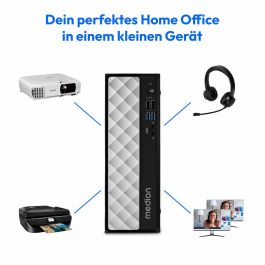 PC de Sobremesa Medion 10025295 Intel Core i7-12650H 16 GB RAM 32 GB RAM 1 TB 1 TB SSD